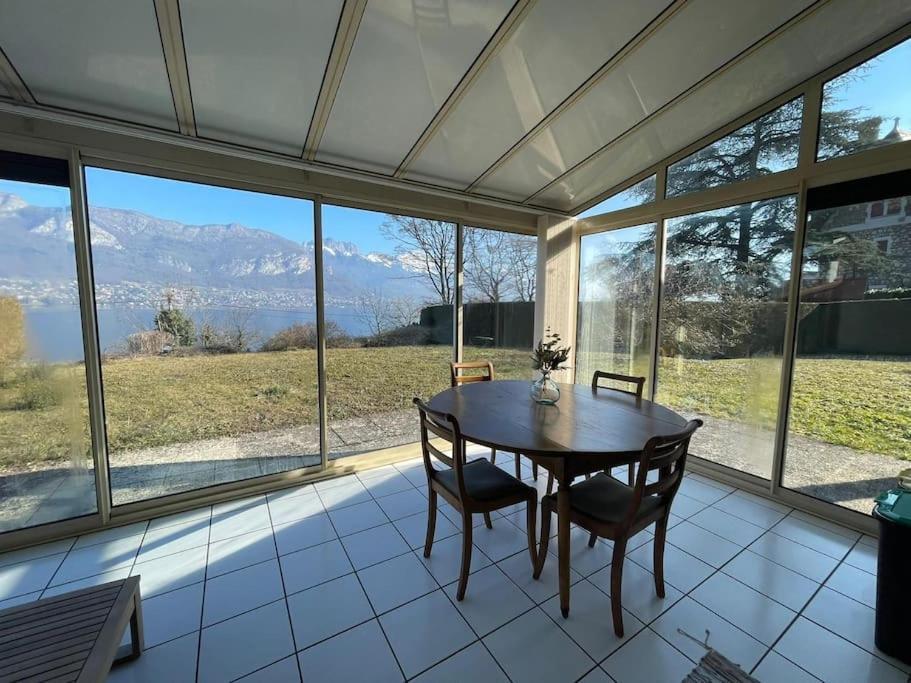 La Roseliere Sud, Vue Lac & Jardin Sevrier Ngoại thất bức ảnh